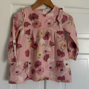 Angel dear/ cotton Tullabee cotton spring dress with bamboo leggings